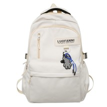 Men Women High Capacity Waterproof College Backpack Cool Girl Boy School Bag Lad - £36.21 GBP