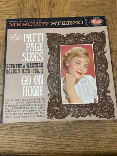 Primary image for Patti Page Sings Go On Home Album