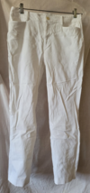 Women's Lauren Ralph Lauren White Jeans Size 8 Stretch Straight Leg Butt... - $14.99