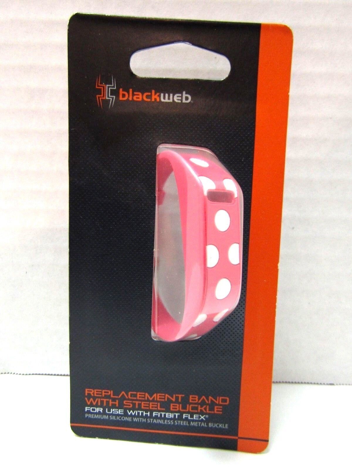 Blackweb Replacement Band With Steel Buckle Fitbit Flex - $10.89