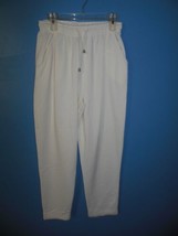 Ladies Michael Carrie Ivory Casual Pants Large - £9.55 GBP