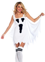 Leg Avenue Women&#39;s Costume, White Ghost, Small/Medium - £61.29 GBP
