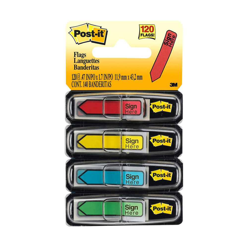 Post-it Sign Here Flags (120pk) - $20.16