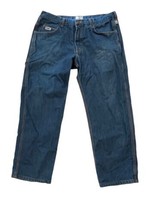 TYNDALE FR Mens Jeans Broken In Relaxed Denim Fire Flame Resistant F290T... - £12.88 GBP