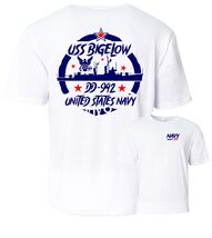 USS BIGELOW DD-942  Performance T-Shirt.  US NAVY - $22.95+