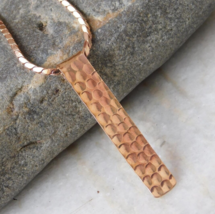1 Pc Pure Copper Healing Rectangle Pendant Locket, Jewelry, Spiritual Kriya - $396.29 MXN