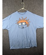 Nickelodeon Rugrats Mens Chuckie Finster Blue Shirt XXL 2020 - £7.65 GBP