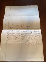 Handwritten Post Civil War Letter Joseph S Jones Brooklyn NY New York - £51.41 GBP