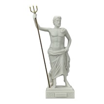 Poseidon of Melos Ancient Greek Roman Sculpture Statue Museum Athens Cast Marble - £35.41 GBP