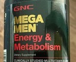 GNC Mega Men Energy and Metabolism Multivitamin for Men 180 Count, EX 6/25 - £19.80 GBP