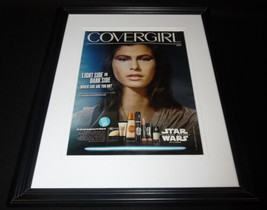Star Wars Force Awakens 2015 Covergirl Framed 11x14 ORIGINAL Advertisement  - £27.33 GBP