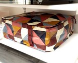 Ikea SÄCKKÄRRA SACKKARRA Storage Case Zipper Bag Geometric Multicolor 22... - £10.31 GBP