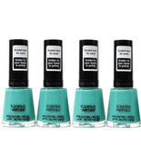 4 Revlon Premium Scented Perfume Nail Enamel Polish Mint Gelato Green Color - $190.20 MXN