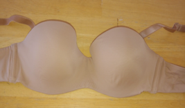 Ambrielle Multiway Strapless UNDER-WIRE Beige BRA-34C-BARELY WORN-3 Hook - £6.75 GBP