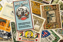 Dinero Notgeld De Alemania De 1920 25 Piezas - Bielefeld, Lauenburg, Nur... - $1,969.64 MXN