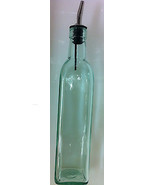tablecraft CRISTAL Prima ACEITE DE OLIVA Botella 473ml con manga corta v... - $21.92 CAD
