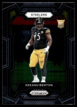 2023 Panini Prizm Keeanu Benton Rookie Pittsburgh Steelers #387 - £2.13 GBP