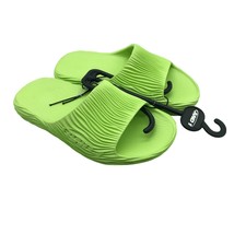 And1 Boys Girls Mirage Sandals Slides Rubber Textured Green 12 - $12.59