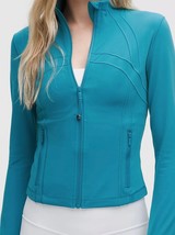 LULULEMON DEFINE CROPPED JACKET NULU~HAWAIIAN BLUE~0 NWT USPS SHIP - $148.00
