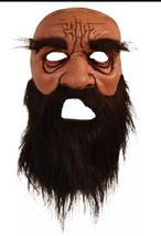 Don Post Classic HARRY Mask Halloween Latex Face With Beard Caveman Pira... - $13.00