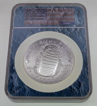 2019-P S$1 5 oz. Apollo 11th 50th Anniversary Commemorative NGC PF70 UCam - £328.43 GBP