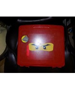Lego Ninjago Red Project Storage Case Tote Box # 499136 USED HTF - $781.10 MXN