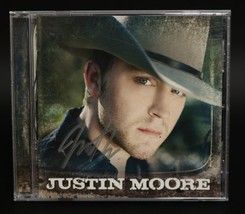 Justin Moore Signed Autographed &quot;Justin Moore&quot; Music CD - £31.87 GBP