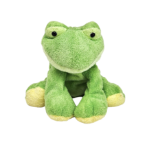 Ty Pluffies 2006 Baby Leapers Green + Yellow Frog Stuffed Animal Plush Toy Soft - $46.55