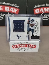 Andre Johnson 2010 National Treasures Colossal Gane Worn Patch /50 - £17.70 GBP