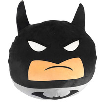 Batman Grey Detective 11&quot; Round Cloud Pillow Multi-Color - £29.46 GBP