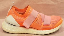 Adidas by Stella McCartney Ultra Boost X Knit Sneakers Orange  Sz.-7 Low Cut   - £71.91 GBP