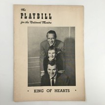 1954 Playbill National Theatre Donald Cook, Jackie Cooper in King of Hearts - £29.64 GBP
