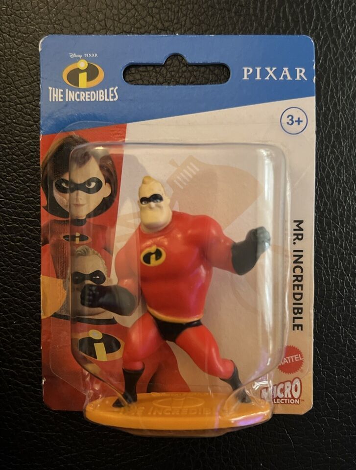 Primary image for INCREDIBLES Mr. Incredible Mini Figure Pixar Mattel Micro Collection New