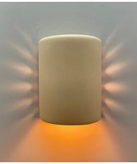 Light Styles of Santa Fe Side Hole 1-Light Cylinder Wall Mount Sconce Sa... - $106.22 CAD
