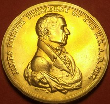 Gem Unc James Monroe Presidential Bronze Inauguration Medallion~Free Shi... - £6.98 GBP