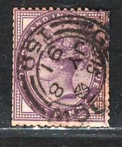 Great Britain 1891 Fine Used Postage &amp; Revenue Stamp Queen Victoria - £0.86 GBP
