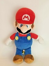 Nintendo Super Mario Bros MARIO 16in Plush Stuffed Toy Doll 2016 - £11.85 GBP