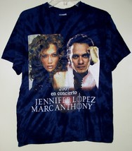 Jennifer Lopez Marc Anthony Concert Tour T Shirt Vintage 2007 En Concier... - $109.99