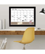 Quartet Whiteboard Calendar &amp; Corkboard, Magnetic, White Board &amp; Cork Bu... - £20.96 GBP