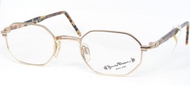 Vintage James D EAN Island GP-201 Gold Chanpagne Eyeglasses Glasses 45-19-140mm - £59.90 GBP