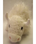 TY Beanie Buddies SOFT FUZZY WHITE BUFFALO 10&quot; Plush STUFFED ANIMAL Toy ... - $25.05 CAD