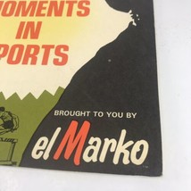The Greatest Moments In Sports El Marko Promo Record Babe Ruth Yankees D... - £11.71 GBP