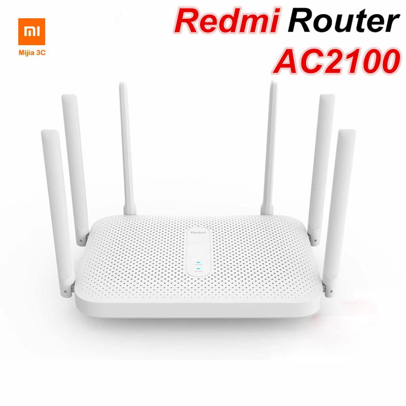 Xiaomi Redmi AC2100 Router Gigabit Dual-Band Wireless Router Wifi Repeater with - £1,293,888.74 GBP