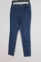 LL Bean 8 Classic Fit True Shape High Rise Skinny Jeans 507464 - £22.40 GBP