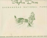 Skyline Drive Shenandoah National Park Placemat Panorama &amp; Swiftron Cros... - $17.82