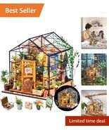 Cathy's Greenhouse: Intricate DIY Miniature House for Home Decor Enthusiasts