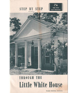 Vintage Brochure FDR Roosevelt Through the Little White House Warm Sprin... - $4.00