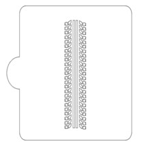 Truck Tire Track Stencil for Cookies or Cakes USA Made LS9065 - $73.47 MXN