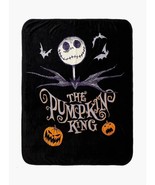 The Nightmare Before Christmas Pumpkin King Throw Blanket with Gift Box - $440.47 MXN