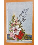 Vintage 1900s Postcard Happy New Year Greetings Postcard - $8.82 CAD